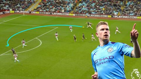  德布劳内手术刀直塞,丁丁助攻帽子戏法斩狼队